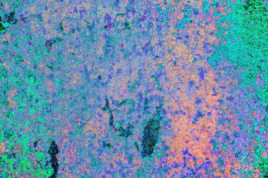 Çizik ve çatlaklarla metal doku 