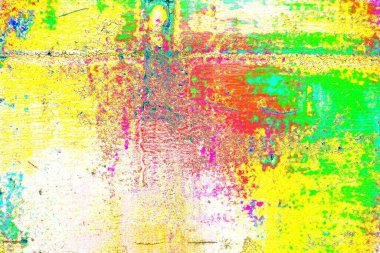 soyut neon renkleri çizik ve çatlaklarla duvar kağıdı deseni 