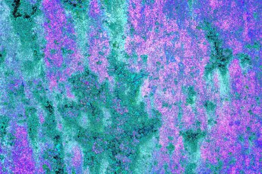 Yaratıcı soyut sanat eserleri, renkli doku arka planına sahip rustik duvarları kopyala