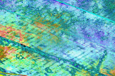 soyut neon renkleri çizik ve çatlaklarla duvar kağıdı deseni 