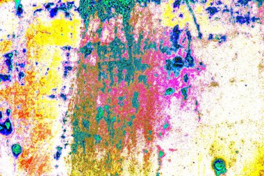 Yaratıcı soyut sanat eserleri, renkli doku arka planına sahip rustik duvarları kopyala