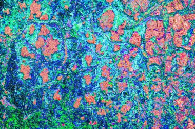 Çizik ve çatlaklarla metal doku 