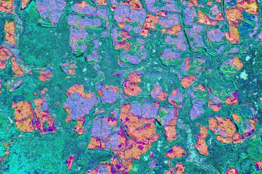 Çizik ve çatlaklarla metal doku 