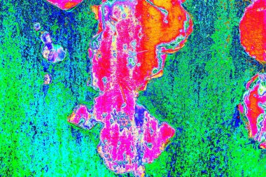 Yaratıcı soyut sanat eserleri, renkli doku arka planına sahip rustik duvarları kopyala