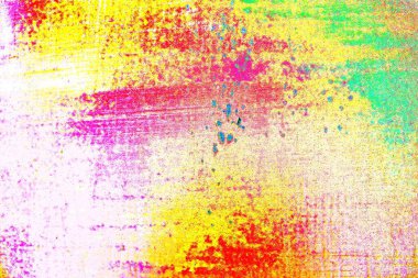 soyut neon renkleri çizik ve çatlaklarla duvar kağıdı deseni 