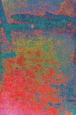 Yaratıcı soyut sanat çalışması, renkli doku arka planına sahip uzay duvar kağıdını kopyala