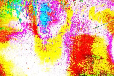 Çizik ve çatlaklarla metal doku 