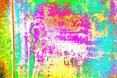 soyut neon renkleri çizik ve çatlaklarla duvar kağıdı deseni 