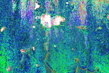 Yaratıcı soyut sanat eserleri, renkli doku arka planına sahip rustik duvarları kopyala