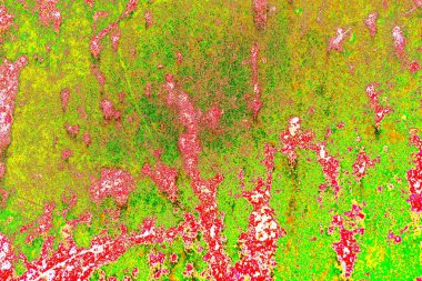 Yaratıcı soyut sanat çalışması, renkli doku arka planına sahip uzay duvar kağıdını kopyala