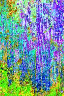 soyut neon renkleri çizik ve çatlaklarla duvar kağıdı deseni 