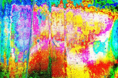 Çizik ve çatlaklarla metal doku 