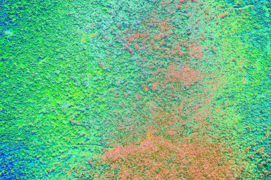 Yaratıcı soyut sanat eserleri, renkli doku arka planına sahip rustik duvarları kopyala