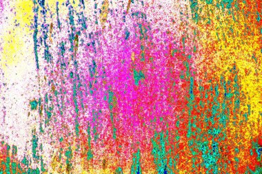 soyut neon renkleri çizik ve çatlaklarla duvar kağıdı deseni 