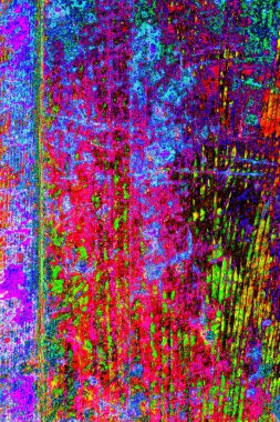 Yaratıcı soyut sanat çalışması, renkli doku arka planına sahip uzay duvar kağıdını kopyala