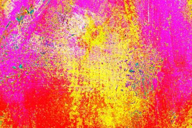 Çizik ve çatlaklarla metal doku 