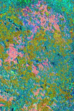 Yaratıcı soyut sanat eserleri, renkli doku arka planına sahip rustik duvarları kopyala