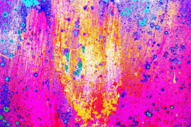 Çizik ve çatlaklarla metal doku 