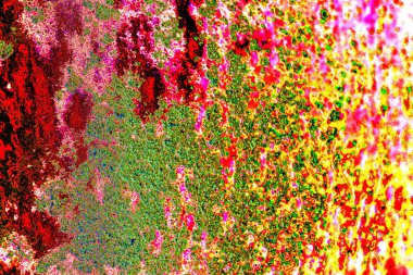 Yaratıcı soyut sanat çalışması, renkli doku arka planına sahip uzay duvar kağıdını kopyala