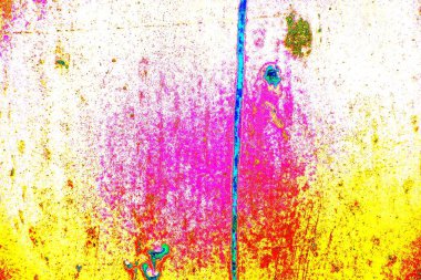 Yaratıcı soyut sanat eserleri, renkli doku arka planına sahip rustik duvarları kopyala