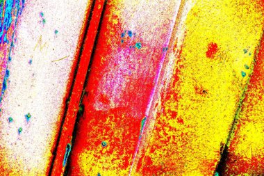 soyut neon renkleri çizik ve çatlaklarla duvar kağıdı deseni 