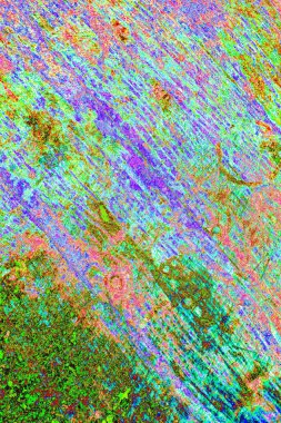 soyut neon renkleri çizik ve çatlaklarla duvar kağıdı deseni 