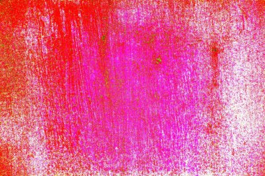 Soyut neon renkler çizik ve çatlaklarla dokulu duvar. 