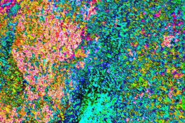 Yaratıcı soyut sanat eserleri, renkli doku arka planına sahip rustik duvarları kopyala