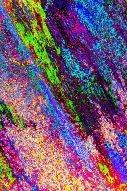 Yaratıcı soyut sanat çalışması, renkli doku arka planına sahip uzay duvar kağıdını kopyala