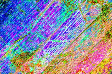 soyut neon renkleri çizik ve çatlaklarla duvar kağıdı deseni 