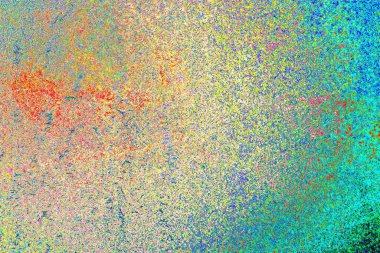 Yaratıcı soyut sanat eserleri, renkli doku arka planına sahip rustik duvarları kopyala