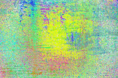 soyut neon renkleri çizik ve çatlaklarla duvar kağıdı deseni 