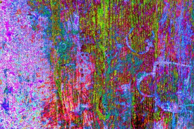 Yaratıcı soyut sanat çalışması, renkli doku arka planına sahip uzay duvar kağıdını kopyala