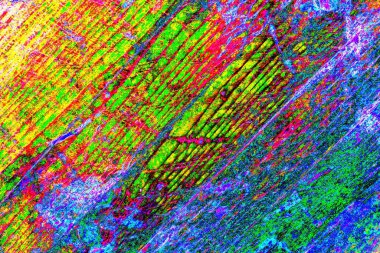 Yaratıcı soyut sanat çalışması, renkli doku arka planına sahip uzay duvar kağıdını kopyala