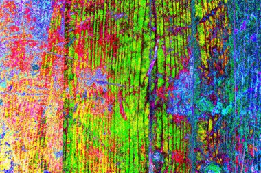 Yaratıcı soyut sanat çalışması, renkli doku arka planına sahip uzay duvar kağıdını kopyala