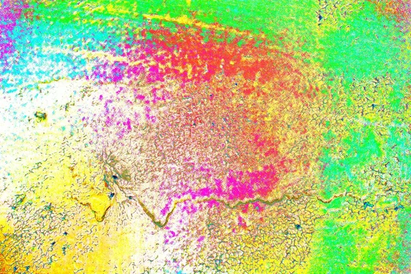 soyut neon renkleri çizik ve çatlaklarla duvar kağıdı deseni 