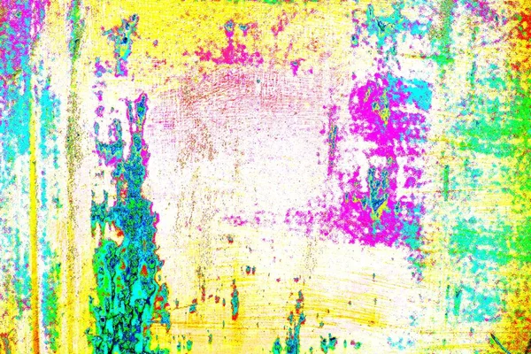 soyut neon renkleri çizik ve çatlaklarla duvar kağıdı deseni 