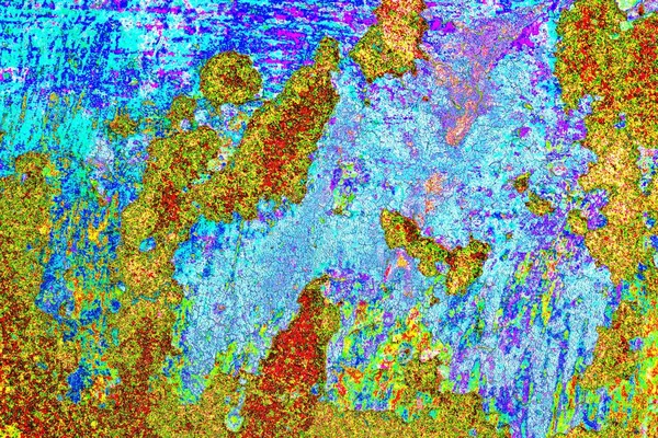 soyut neon renkleri çizik ve çatlaklarla duvar kağıdı deseni 