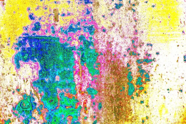 soyut neon renkleri çizik ve çatlaklarla duvar kağıdı deseni 