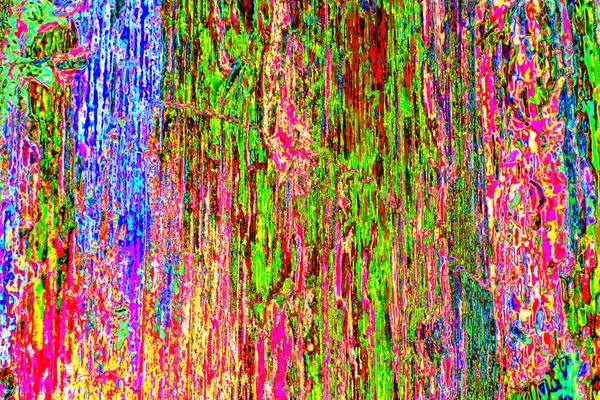 Абстрактні Неонові Кольори Текстурована Стіна Подряпинами Тріщинами — стокове фото