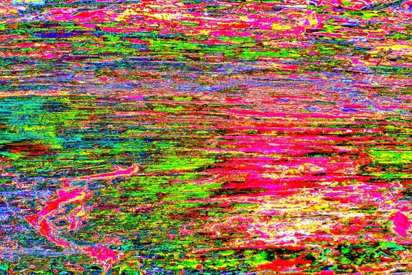 Abstract Neon Kleuren Getextureerde Muur Met Krassen Scheuren — Stockfoto
