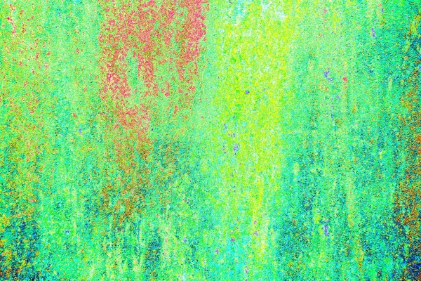 Abstract Neon Kleuren Textuur Behang Met Krassen Scheuren — Stockfoto