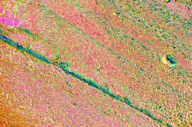 Çizik ve çatlaklarla metal doku 