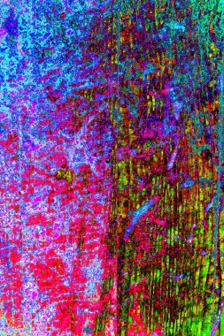 Yaratıcı soyut sanat çalışması, renkli doku arka planına sahip uzay duvar kağıdını kopyala