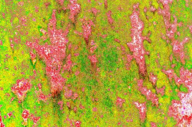 Yaratıcı soyut sanat çalışması, renkli doku arka planına sahip uzay duvar kağıdını kopyala