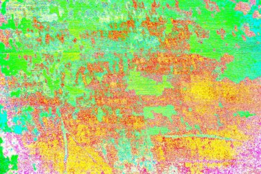 Çizik ve çatlaklarla metal doku 