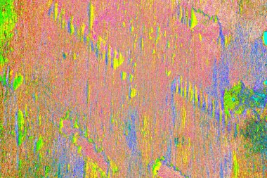 Yaratıcı soyut sanat eserleri, renkli doku arka planına sahip rustik duvarları kopyala