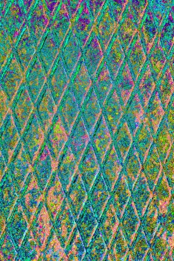 Yaratıcı soyut sanat eserleri, renkli doku arka planına sahip rustik duvarları kopyala