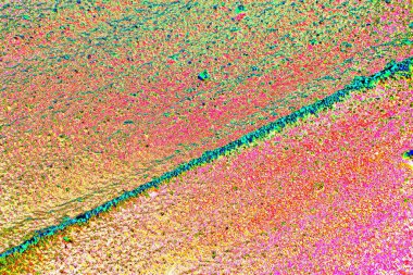 Çizik ve çatlaklarla metal doku 