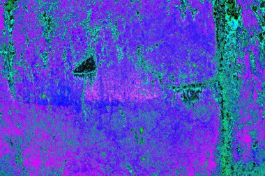 Yaratıcı soyut sanat eserleri, renkli doku arka planına sahip rustik duvarları kopyala